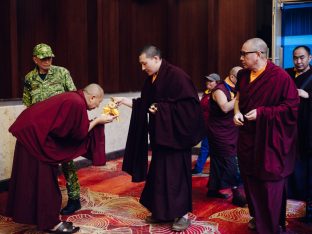 Thaye Dorje, His Holiness the 17th Gyalwa Karmapa, visits Kuching and Johor Bahru, Malaysia, June 2026. Photo: Tokpa Korlo.