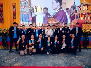 Thaye Dorje, His Holiness the 17th Gyalwa Karmapa, visits Kuching and Johor Bahru, Malaysia, June 2026. Photo: Tokpa Korlo.