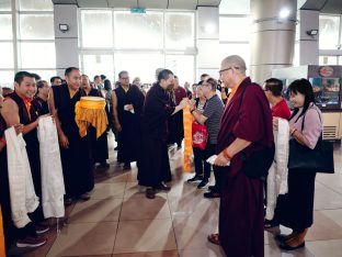 Thaye Dorje, His Holiness the 17th Gyalwa Karmapa, visits Kuching and Johor Bahru, Malaysia, June 2026. Photo: Tokpa Korlo.