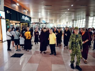 Thaye Dorje, His Holiness the 17th Gyalwa Karmapa, visits Kuching and Johor Bahru, Malaysia, June 2026. Photo: Tokpa Korlo.