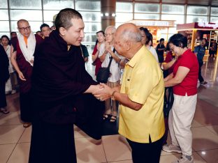 Thaye Dorje, His Holiness the 17th Gyalwa Karmapa, visits Kuching and Johor Bahru, Malaysia, June 2026. Photo: Tokpa Korlo.