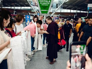 Thaye Dorje, His Holiness the 17th Gyalwa Karmapa, visits Kuching and Johor Bahru, Malaysia, June 2026. Photo: Tokpa Korlo.