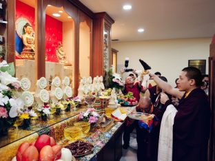 Thaye Dorje, His Holiness the 17th Gyalwa Karmapa, visits Kuching and Johor Bahru, Malaysia, June 2026. Photo: Tokpa Korlo.