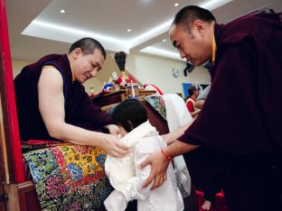 Thaye Dorje, His Holiness the 17th Gyalwa Karmapa, visits Kuching and Johor Bahru, Malaysia, June 2026. Photo: Tokpa Korlo.