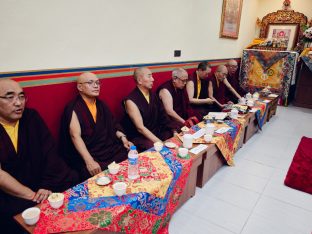 Thaye Dorje, His Holiness the 17th Gyalwa Karmapa, visits Kuching and Johor Bahru, Malaysia, June 2026. Photo: Tokpa Korlo.