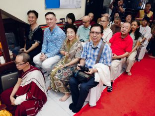 Thaye Dorje, His Holiness the 17th Gyalwa Karmapa, visits Kuching and Johor Bahru, Malaysia, June 2026. Photo: Tokpa Korlo.