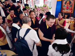 Thaye Dorje, His Holiness the 17th Gyalwa Karmapa, visits Kuching and Johor Bahru, Malaysia, June 2026. Photo: Tokpa Korlo.