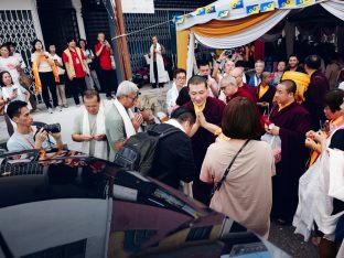 Thaye Dorje, His Holiness the 17th Gyalwa Karmapa, visits Kuching and Johor Bahru, Malaysia, June 2026. Photo: Tokpa Korlo.