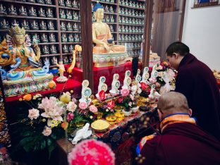 Thaye Dorje, His Holiness the 17th Gyalwa Karmapa, visits Kuching and Johor Bahru, Malaysia, June 2026. Photo: Tokpa Korlo.