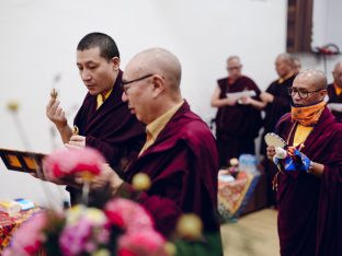 Thaye Dorje, His Holiness the 17th Gyalwa Karmapa, visits Kuching and Johor Bahru, Malaysia, June 2026. Photo: Tokpa Korlo.