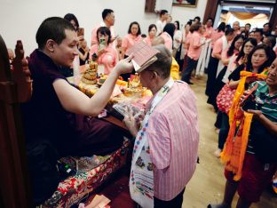 Thaye Dorje, His Holiness the 17th Gyalwa Karmapa, visits Kuching and Johor Bahru, Malaysia, June 2026. Photo: Tokpa Korlo.