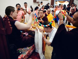 Thaye Dorje, His Holiness the 17th Gyalwa Karmapa, visits Kuching and Johor Bahru, Malaysia, June 2026. Photo: Tokpa Korlo.