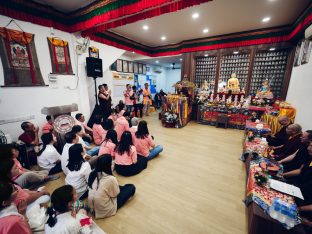 Thaye Dorje, His Holiness the 17th Gyalwa Karmapa, visits Kuching and Johor Bahru, Malaysia, June 2026. Photo: Tokpa Korlo.