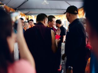 Thaye Dorje, His Holiness the 17th Gyalwa Karmapa, visits Kuching and Johor Bahru, Malaysia, June 2026. Photo: Tokpa Korlo.