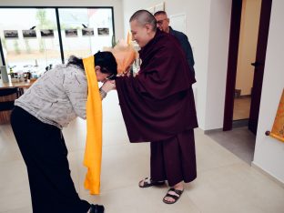 Thaye Dorje, His Holiness the 17th Gyalwa Karmapa, visits Karma Kunga Padkar Ling, Czech Republic, 2026. Photo: Tokpa Korlo.