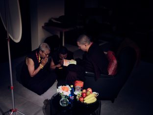 Thaye Dorje, His Holiness the 17th Gyalwa Karmapa, visits Karma Kunga Padkar Ling, Czech Republic, 2026. Photo: Tokpa Korlo.