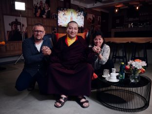 Thaye Dorje, His Holiness the 17th Gyalwa Karmapa, visits Karma Kunga Padkar Ling, Czech Republic, 2026. Photo: Tokpa Korlo.