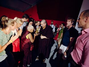 Thaye Dorje, His Holiness the 17th Gyalwa Karmapa, at the 2026 International Summer Course at the Europe Center, Germany. Photo: Tokpa Korlo.