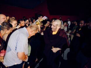 Thaye Dorje, His Holiness the 17th Gyalwa Karmapa, at the 2026 International Summer Course at the Europe Center, Germany. Photo: Tokpa Korlo.