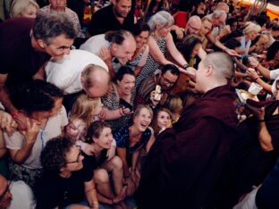 Thaye Dorje, His Holiness the 17th Gyalwa Karmapa, at the 2026 International Summer Course at the Europe Center, Germany. Photo: Tokpa Korlo.