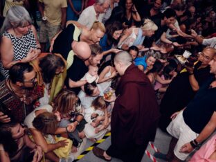 Thaye Dorje, His Holiness the 17th Gyalwa Karmapa, at the 2026 International Summer Course at the Europe Center, Germany. Photo: Tokpa Korlo.