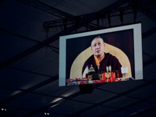 Thaye Dorje, His Holiness the 17th Gyalwa Karmapa, at the 2026 International Summer Course at the Europe Center, Germany. Photo: Tokpa Korlo.