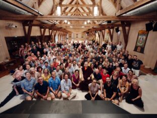 Thaye Dorje, His Holiness the 17th Gyalwa Karmapa, at the 2026 International Summer Course at the Europe Center, Germany. Photo: Tokpa Korlo.