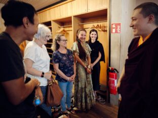 Thaye Dorje, His Holiness the 17th Gyalwa Karmapa, at the 2026 International Summer Course at the Europe Center, Germany. Photo: Tokpa Korlo.