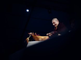 Thaye Dorje, His Holiness the 17th Gyalwa Karmapa, at the 2026 International Summer Course at the Europe Center, Germany. Photo: Tokpa Korlo.