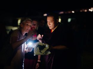 Thaye Dorje, His Holiness the 17th Gyalwa Karmapa, at the 2026 International Summer Course at the Europe Center, Germany. Photo: Tokpa Korlo.
