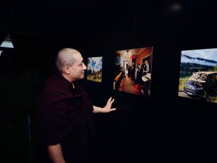 Thaye Dorje, His Holiness the 17th Gyalwa Karmapa, at the 2026 International Summer Course at the Europe Center, Germany. Photo: Tokpa Korlo.