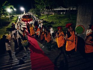 Thaye Dorje, His Holiness the 17th Gyalwa Karmapa, at the Karma Kagyu Monastery in Tainan, Taiwan, August 2026. Photo: Tokpa Korlo.
