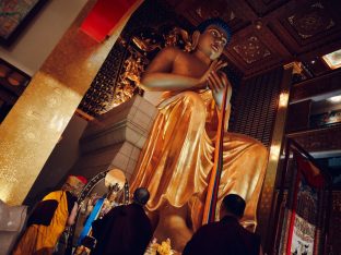 Thaye Dorje, His Holiness the 17th Gyalwa Karmapa, at the Karma Kagyu Monastery in Tainan, Taiwan, August 2026. Photo: Tokpa Korlo.