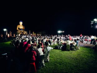 Thaye Dorje, His Holiness the 17th Gyalwa Karmapa, at the Karma Kagyu Monastery in Tainan, Taiwan, August 2026. Photo: Tokpa Korlo.