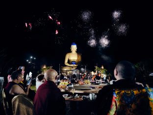Thaye Dorje, His Holiness the 17th Gyalwa Karmapa, at the Karma Kagyu Monastery in Tainan, Taiwan, August 2026. Photo: Tokpa Korlo.