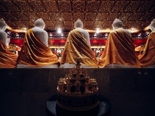 Thaye Dorje, His Holiness the 17th Gyalwa Karmapa, at the Karma Kagyu Monastery in Tainan, Taiwan, August 2026. Photo: Tokpa Korlo.