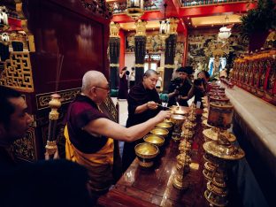 Thaye Dorje, His Holiness the 17th Gyalwa Karmapa, at the Karma Kagyu Monastery in Tainan, Taiwan, August 2026. Photo: Tokpa Korlo.