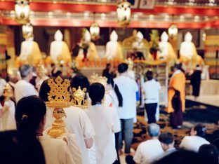 Thaye Dorje, His Holiness the 17th Gyalwa Karmapa, at the Karma Kagyu Monastery in Tainan, Taiwan, August 2026. Photo: Tokpa Korlo.