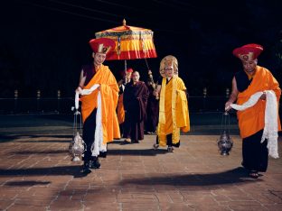 Thaye Dorje, His Holiness the 17th Gyalwa Karmapa, at the Karma Kagyu Monastery in Tainan, Taiwan, August 2026. Photo: Tokpa Korlo.