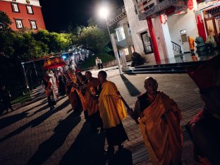 Thaye Dorje, His Holiness the 17th Gyalwa Karmapa, at the Karma Kagyu Monastery in Tainan, Taiwan, August 2026. Photo: Tokpa Korlo.