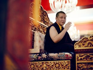 Thaye Dorje, His Holiness the 17th Gyalwa Karmapa, at the Karma Kagyu Monastery in Tainan, Taiwan, August 2026. Photo: Tokpa Korlo.