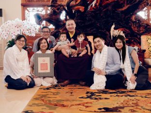 Thaye Dorje, His Holiness the 17th Gyalwa Karmapa, at the Karma Kagyu Monastery in Tainan, Taiwan, August 2026. Photo: Tokpa Korlo.
