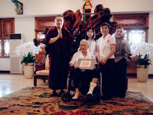 Thaye Dorje, His Holiness the 17th Gyalwa Karmapa, at the Karma Kagyu Monastery in Tainan, Taiwan, August 2026. Photo: Tokpa Korlo.