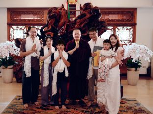 Thaye Dorje, His Holiness the 17th Gyalwa Karmapa, at the Karma Kagyu Monastery in Tainan, Taiwan, August 2026. Photo: Tokpa Korlo.