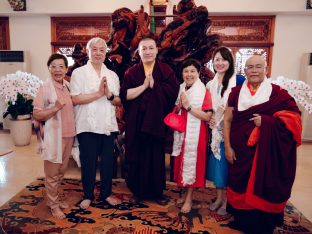 Thaye Dorje, His Holiness the 17th Gyalwa Karmapa, at the Karma Kagyu Monastery in Tainan, Taiwan, August 2026. Photo: Tokpa Korlo.