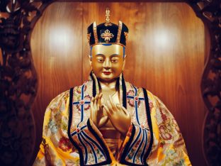 Thaye Dorje, His Holiness the 17th Gyalwa Karmapa, at the Karma Kagyu Monastery in Tainan, Taiwan, August 2026. Photo: Tokpa Korlo.