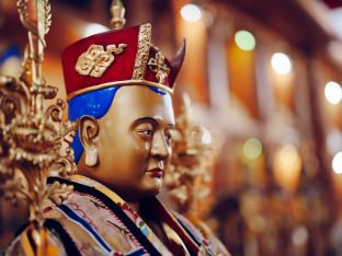 Thaye Dorje, His Holiness the 17th Gyalwa Karmapa, at the Karma Kagyu Monastery in Tainan, Taiwan, August 2026. Photo: Tokpa Korlo.