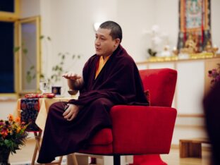 Thaye Dorje, His Holiness the 17th Gyalwa Karmapa, visited Dhagpo Möhra in Germany, August 2026. Photo: Tokpa Korlo.