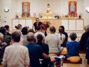 Thaye Dorje, His Holiness the 17th Gyalwa Karmapa, visited Dhagpo Möhra in Germany, August 2026. Photo: Tokpa Korlo.