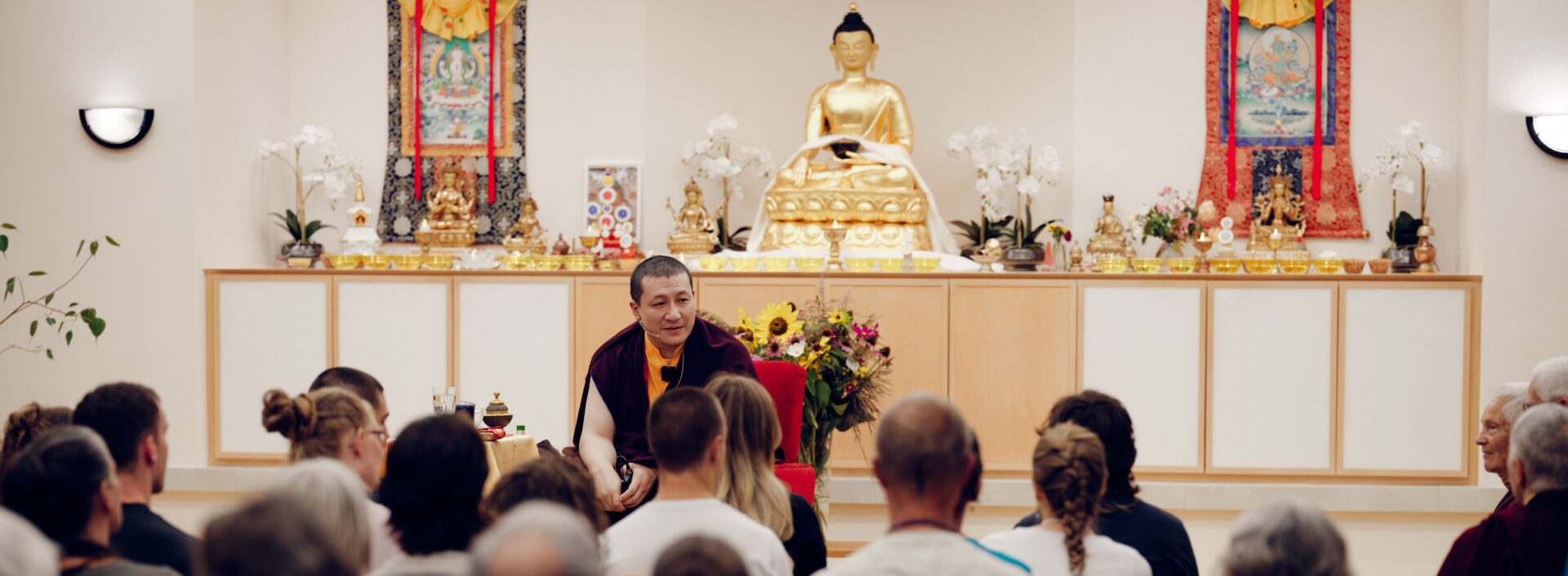 Thaye Dorje, His Holiness the 17th Gyalwa Karmapa, visited Dhagpo Möhra in Germany, August 2026. Photo: Tokpa Korlo.
